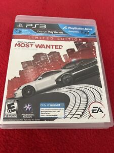 Need For Speed Most Wanted Limited Edition Playstation 3 Complete PS3