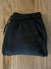 PUMA Men's Fleece Jogger Pants Color Black w/pockets Size: LARGE