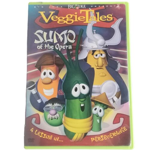 VeggieTales DVD 2004 Sumo Of The Opera A Lesson In Perseverance