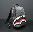 Brand New Sprayground for Black Backpack Shark Deluxe Bag