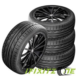 4 Lionhart LH-503 205/50ZR17 93W Tires, 40k Mile Warranty, Touring All Season (Fits: 205/50R17)