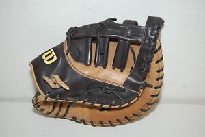 New ListingWilson A2K 2800 First Base Mitt RHT 12” Pro-Stock Select Tan Dark Brown Glove