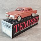 1961 Pontiac Tempest Dawnfire Mist Dealership Promo Model Car w/ Original Box