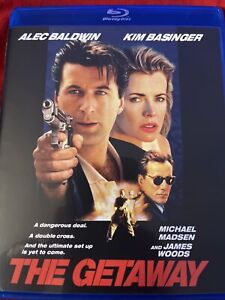 The Getaway (1994) Blu-ray Shout Factory Alec Baldwin Kim Basinger Action Uncut
