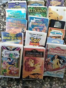 New ListingWalt Disney VHS Lot (17)