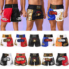 Mens Boxing Trunks Martial Arts Shorts Gym Sports Fitness Athletic Training
