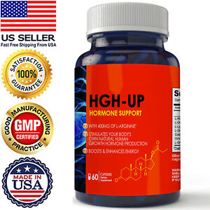 Natural Body Hormone Growth Support Boost Energy Dietary Capsules Free Ship New
