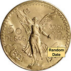 Mexico Gold 50 Pesos - AU/BU - Random Date - 1.2056 oz.