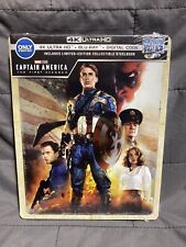 Captain America The First Avenger Steelbook 4K Ultra HD + Blu-Ray + Digital LE