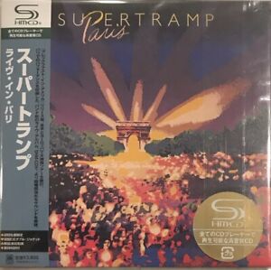 Supertramp - Paris CD 2008 A&M Records – UICY-93613/4 [SHM-CD] Japan w/ OBI NEW