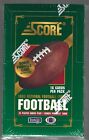 1993 Score NFL Football Factory Sealed Box 36 Sealed Packs NRMT