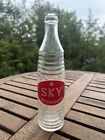 Vintage Sky Refresente Soda Bottle Glass Mexico 9-3/4” Tall Excellent