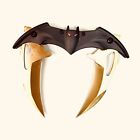 Batman Red Eye Black Double golden  Blade quick Open Blade Folding Knife 12”