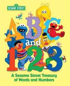 ABC and 1,2,3: A Sesame Street Treasury of Words and Numbers (Sesame  - GOOD