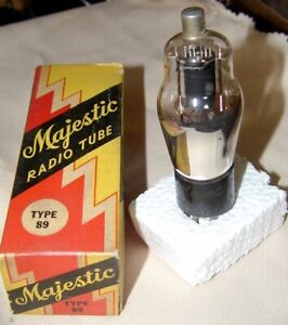 Type 89  Majestic  Vacuum   Amplifier Tube Tubes  Tested  Strong  NOS