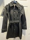 Michael Kors Trench Coat Size Small Rain Coat With Removable Hood