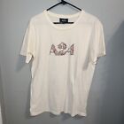 A24 Midsommar May Queen Embroidered Logo Tee Size Medium M T-Shirt SOLD OUT
