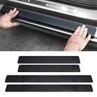 4pcs Carbon Fiber Car Door Plate Sill Scuff Cover Anti Scratch Sticker Protector (For: More than one vehicle)