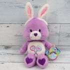 2003 Care Bears Share Bear w/ Bunny Ears Happy Easter 9