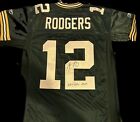 Green Bay Packers Aaron Rodgers Signed Autograph Reebok Authentic Size 48