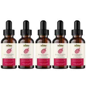 Raspberry Ketone Drops- Keto & Weight Support-5 Bottles-300ml (2fl oz)