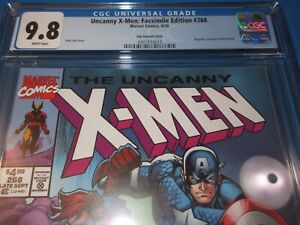 Uncanny X-men #268 Facsimile Rare 1:25 Lim Variant CGC 9.8 NM/M Gorgeous Gem Wow