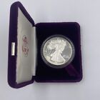 1986-S $1 Proof American Silver Eagle 1oz .999 Fine Silver Case/COA No Outer Box
