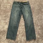 Vintage Pelle Pelle Jeans Mens 40x34 Medium Wash Blue Hip Hop Denim Y2K Studded