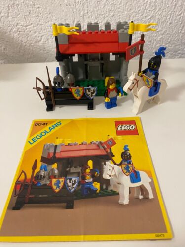 Lego Castle 6041:Armour Shop Complete MINT condition