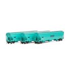 Athearn ATHG97154 Trinity Covered Hoppers - INTX # 2 Freight Car (3) HO Scale