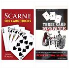 Classic Three Card Monte by John Scarne- Plus Scarne On Cards fools Magicians!