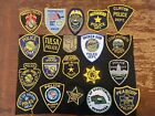 Vintage Obsolete Police Patches Mixed Lot Of 20. Item 310