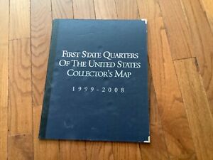 First State Quarters Of The United State's Collector's Map 1999-2008 - 7 quarter