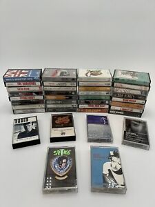 60s 70s and 80s Cassette Tape lot Qty 38
