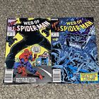Marvel Comics Web Of Spider-Man Run Lot #39 #40