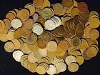1 ROLL (50) Coins Mixed Indian Head Cent Pennies in Average Circ 1800'S / 1900's