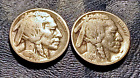 Decent 1925-D &S Buffalo Nickels