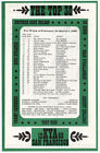 KYA Radio Survey 1968 Top 30 Handbill Otis Redding Temptations Aretha Franklin