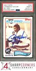 1982 TOPPS ALL-PRO #434 LAWRENCE TAYLOR RC GIANTS HOF PSA 9 DNA AUTO 10