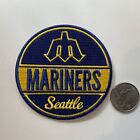 SEATTLE MARINERS  MLB  Vintage Embroidered Iron On  Patch 3” X 3”