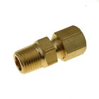 5 Pcs Brass Compression Fitting Male Connector 3/16