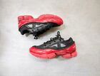 Adidas Ozweego 3 X Raf Simons Red Black Men's Size 8.5 DA8775 Sneakers Shoes