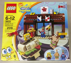 LEGO SpongeBob SquarePants 3833 Krusty Krab Adventures NEW! Patrick Patty Wagon