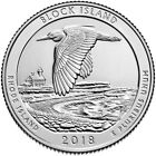 2018 P Block Island ATB National Park American Beautiful Quarters Coin