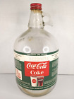 Vintage COCA COLA SYRUP BOTTLE paper label cap one gallon soda fountain ball jug