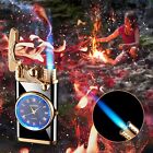 Cigarette Cigar Jet Lighter Gadgets Rocker Arm LED Watch Butane Gas Light Weight