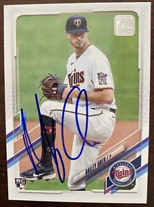 BAILEY OBER AUTO SIGNED 2021 TOPPS #US84 MINNESOTA TWINS ROOKIE IP