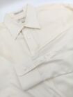 🇺🇸 John W Nordstrom Smartcare Button-up Dress Shirt 16.5x35 Cream Herringbone
