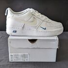 New Nike Air Force 1 Low GS LV8 White Dk Marine Blue Size 6Y - Right Shoe Only