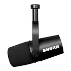 Shure MV7X Dynamic Podcast Microphone with Voice Isolation Technology Black